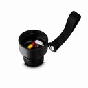 Ver imagem 3 de Garrafa Inox Porta Comprimidos Parede Dupla 500ml Copo Preta