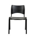 Ver imagem 2 de Cadeira Fit com Assento e Encosto em Polipropileno Preto Roal