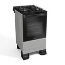 Ver imagem 1 de Fogão 4 Bocas Mueller com Mesa de Vidro e Forno 48l Titânio Bivolt - Mfv4bf