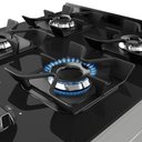 Ver imagem 6 de Fogão 4 Bocas Mueller com Mesa de Vidro e Forno 48l Titânio Bivolt - Mfv4bf