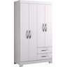 Guarda-Roupa 4 Portas NT 5005 Branco - Notável - 1