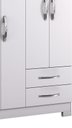 Ver imagem 4 de Guarda-Roupa 4 Portas NT 5005 Branco - Notável