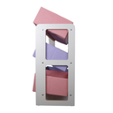 Ver imagem 4 de Organizador de Brinquedo Prateleira Infantil Rosa Lilas