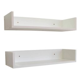 Kit 2 Prateleiras para Livros 50x20x11,5cm - 1