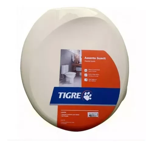 Ver imagem 4 de Assento Sanitário Suavit Tigre Bege