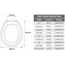 Ver imagem 2 de Assento Sanitário Suavit Tigre Bege