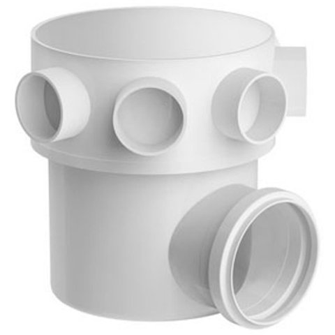 Corpo Caixa Sifonada Girafácil 150x170x75mm com 5 Entradas - 27150276 - Tigre