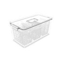 Ver imagem 4 de Kit Organizador Dry Coza 3 Peças 2,3l + 6l Frutas Verduras - Brinox