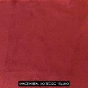 Ver imagem 5 de Sofá Retrátil Reclinável 3 Lugares 195cm Roma F05 Veludo Bordô Mpozenato
