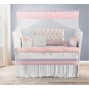 Ver imagem 2 de Kit Berço Enxoval de Bebê Floral Delicado Lilás - Kt586