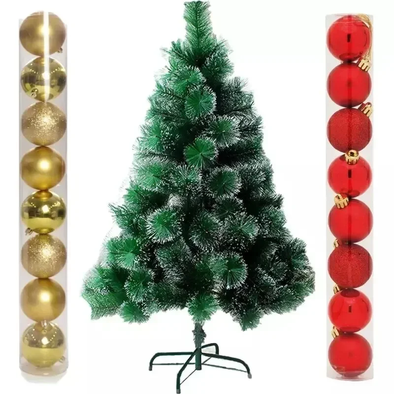 Arvore de Natal Pinheiro Nevado 1,2 M com Enfeites Casambiente - 1