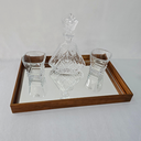 Ver imagem 2 de Bandeja Decorativa - Madeira Espelho 24616 - Alt.4.5 X Larg.30 X Comp.45cm