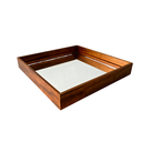 Ver imagem 1 de Bandeja Decorativa - Madeira Espelho 24616 - Alt.4.5 X Larg.30 X Comp.45cm