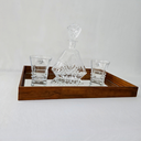 Ver imagem 4 de Bandeja Decorativa - Madeira Espelho 24616 - Alt.4.5 X Larg.30 X Comp.45cm