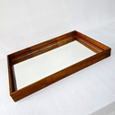Ver imagem 5 de Bandeja Decorativa - Madeira Espelho 24616 - Alt.4.5 X Larg.30 X Comp.45cm