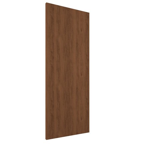 Porta de Madeira Bater Lisa U.v Rubi 210cmx80cm - Imbuia