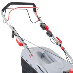 Cortador De Grama 4 Em 1 Nakashi LR225TE À Gasolina 4T 196cc Com Partida Elétrica E Rodas Com Tra - 4