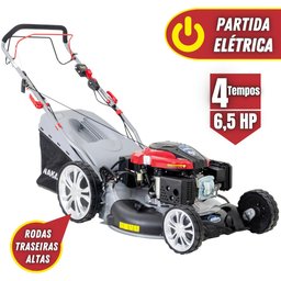 Cortador De Grama 4 Em 1 Nakashi LR225TE À Gasolina 4T 196cc Com Partida Elétrica E Rodas Com Tra - 2