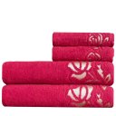 Ver imagem 1 de Jogo de Toalhas 4 Pç Macia Guadalupe - 500 G/m² - Sangria