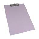 Ver imagem 1 de Prancheta A4 Mdf com Oficio Prendedor Eficiente de Metal Stalo:lilás