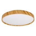 Ver imagem 1 de Plafon Space Madeira LED de Sobrepor 18W Multicolor Redondo 33cm ID72 ST3327