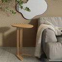 Ver imagem 1 de Mesa de Canto Tb604 60cm 100% Mdf Freijo Dalla Costa