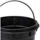 Ver imagem 4 de Lixeira de Aço Inox Com Pedal e Tampa 12L MOR Balde Interno