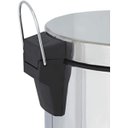 Ver mais imagens de Lixeira de Aço Inox Com Pedal e Tampa 12L MOR Balde Interno