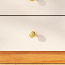 Ver mais imagens de Mesa para Computador Flex em Linear com Corrediças Telescópicas e Puxadores ABS Jequitiba/Off