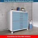 Ver imagem 6 de Mapoteca 10 Gavetas Pandin 120cm (larg) Inmetro Tampo Mdp Cinza