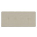Ver imagem 3 de Cabeceira Painel Nina Para Cama Box Casal 140 cm Linho - D’Rossi