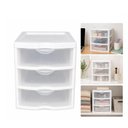 Ver mais imagens de Gaveteiro 3 Gavetas Mesa Bancada Organizador Documentos Acessorios Armario Multiuso Escritorio Porta