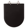 Assento Sanitário Firenze Preto para Vaso Icasa - 1