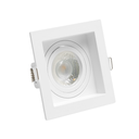 Ver imagem 3 de Kit 4x Spot Embutir Recuado Gu10 C/ Lâmpada Eco 6w Stella Cor:branco - Branco Frio