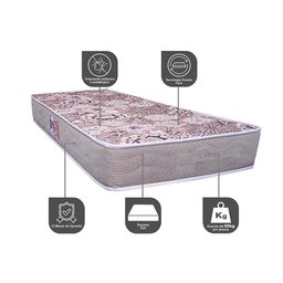 Colchão Solteiro CAMA INBOX de Espuma D20 78x188x12cm Safe Cama inBox Floral - 3