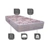 Colchão Solteiro CAMA INBOX de Espuma D20 78x188x12cm Safe Cama inBox Floral - 3