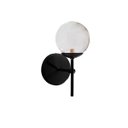Ver mais imagens de Arandela Moderna Jabuticaba Preta Globo Bola de Vidro Arevo Iluminação TRANSPARENTE