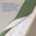 Ver mais imagens de Sofá Modular 3 Lugares com Chaise e Pé Bolinha Sôma CabeCasa MadeiraOriginals Verde