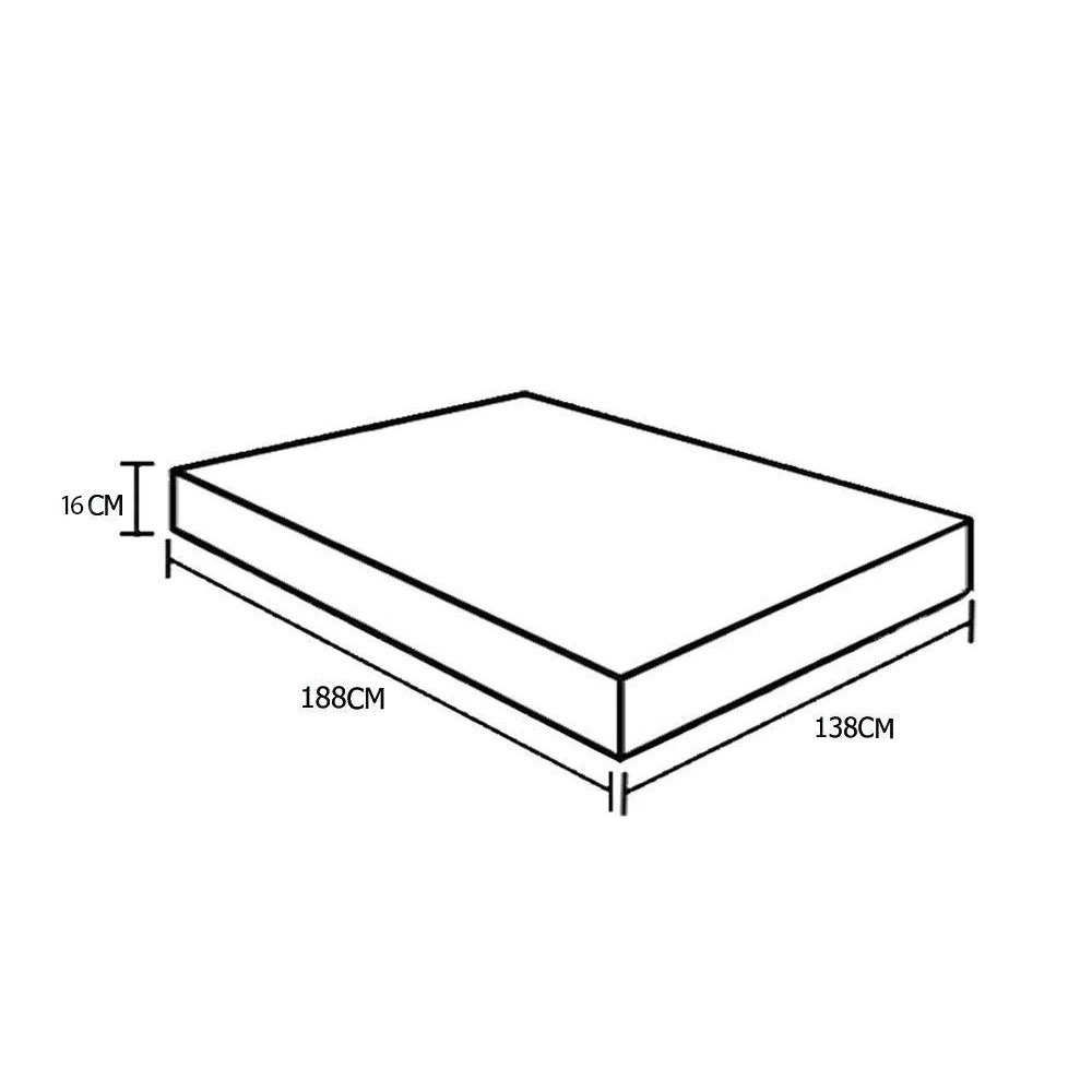 Colchão Casal Espuma D28 Light Selado Ortobom 138x188x16 - 6