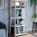 Ver imagem 2 de Estante Livreiro 183x60cm 05 Prateleiras Branco Proddy Branco