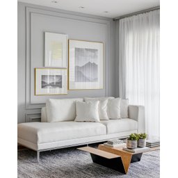 Boiserie Rodameio 2 Metros X 4cm Branco Poliestireno - 2