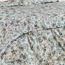 Capa de Edredom Duvet Super King 3Pçs Mel Estampado 400 Fios 100% Algodão Egípcios - 3