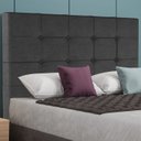 Ver imagem 2 de Cabeceira Queen 158 cm Berlin Veludo Preto Soon