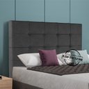 Ver imagem 7 de Cabeceira Queen 158 cm Berlin Veludo Preto Soon