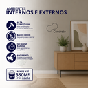 Ver imagem 2 de Tinta Acrílica Standard Fosca 18L Cor Concreto Antimofo Baixo Odor Durín