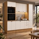 Ver imagem 1 de Cozinha Modulada Completa Americana 11 Portas Provence Cinamomo/Off White