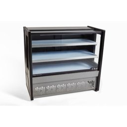 Vitrine Natural Polar 1,75M Preto Platinum PVN - 1