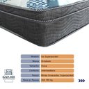 Ver imagem 4 de Cama Box Marrom e Colchão Iso Superpocket Molas Ensacadas Viúvo Ortobom