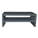 Ver imagem 2 de Suporte para Monitor Madeira 40cm Duplo Notebook Pc Gamer Tv Iara Cinza Grafite
