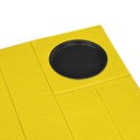 Ver imagem 4 de 2 Jogo Americano Retangular Mesa Posta Amarelo Corino 30x43